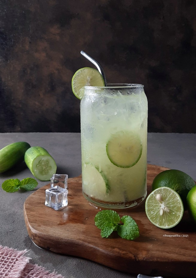 Foto resep Es Timun Jeruk Nipis