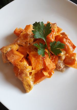 Csirkés édesburgonya recept fotója