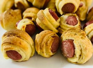 Una foto de Panchitos o salchichas envueltas 🌭