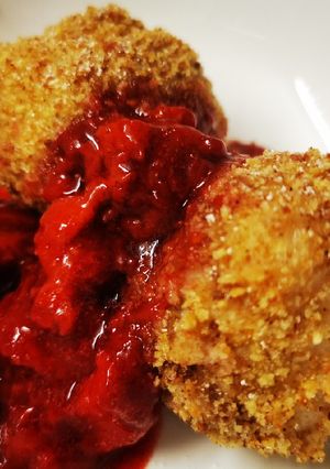 Epres gombóc recept fotója