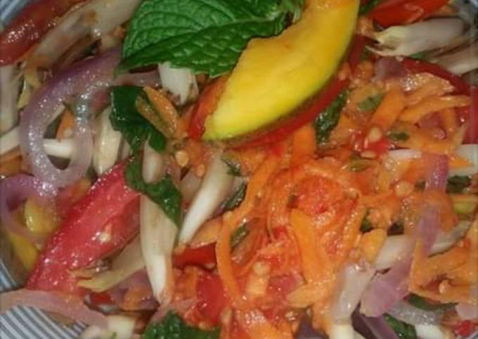 Recipe of Ultimate Thai Banana Flower/Blossom Salad