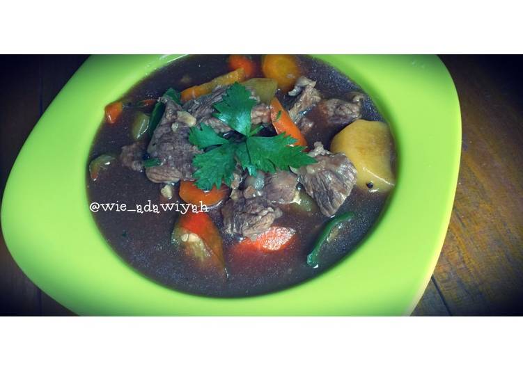 Daging sapi lada hitam