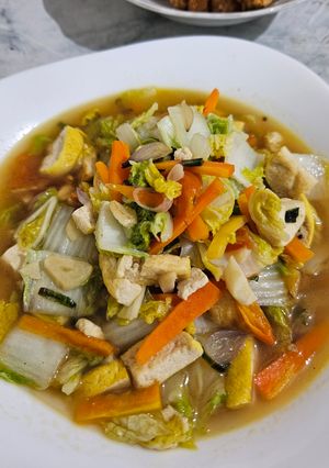 Foto resep Tumis Sawi Putih Tahu