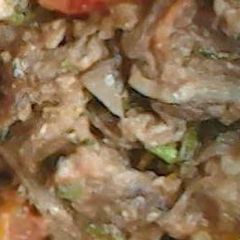 A picture of Wet fry beef.