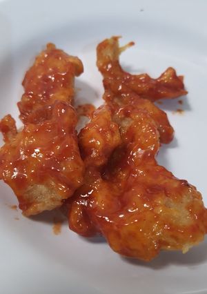 Foto resep Jamur Krispi Saus Korea