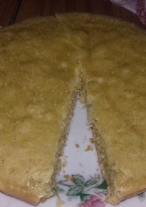 Una foto de Bizcochuelo de naranja en essen sin huevo ni manteca !