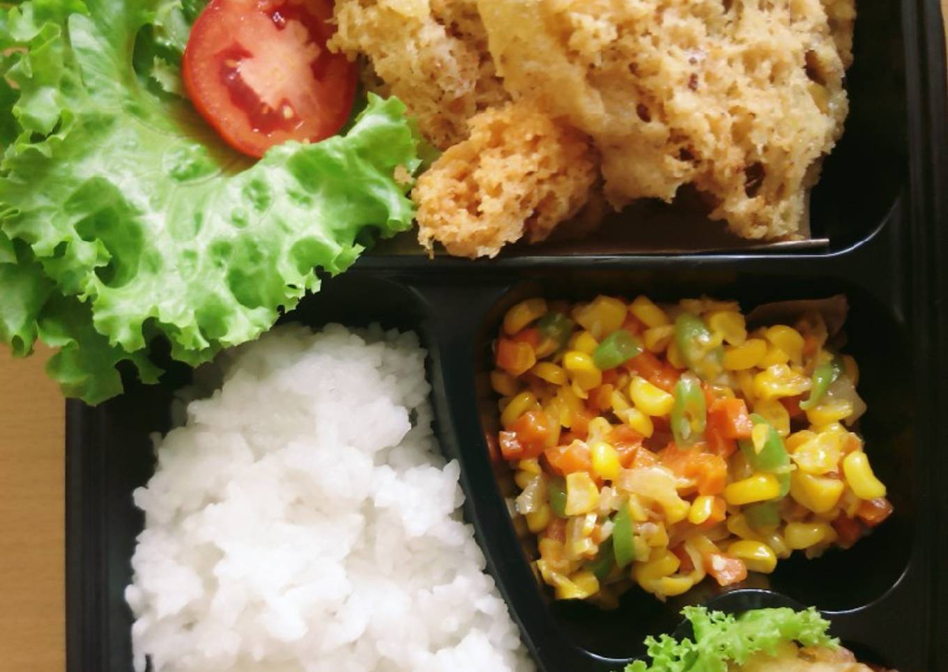 Ayam kremes bento kids