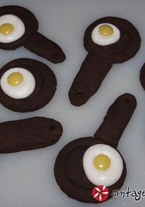 Φωτογραφία της συνταγής Cookies τηγανάκια με αυγά μάτια