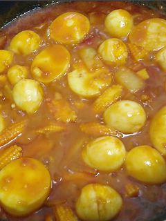 Foto resep Telur puyuh tofu saos padang