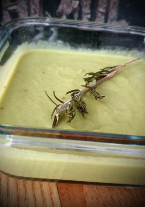 Une photo de Soupe froide d'haricots verts
