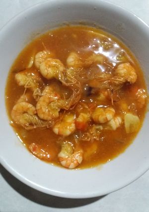 Foto resep Udang Asam Manis