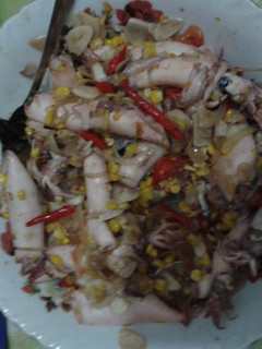 Foto resep Tumis cumi asin jagung manis
