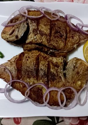 A picture of Fry Fish 🐟 😋.
