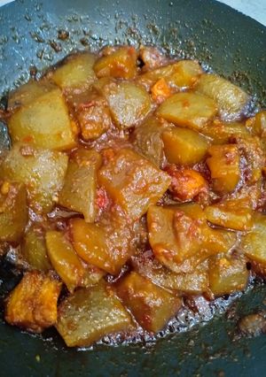 Foto resep Cecek/kikil pedas manis