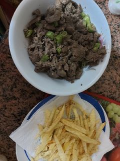 صورة لوصفة كبدة اسكندراني