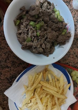 صورة لوصفة كبدة اسكندراني