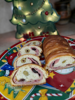 Una foto de Pan de Jamón casero 🤶🎄