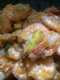 Foto resep Udang asam manis