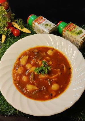 A picture of Minestrone Soup.