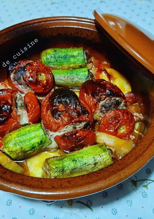 Une photo de Dolma ou légumes farcis 🍴