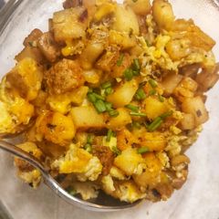 A picture of Cheddar Breakfast Scramble 🧀.