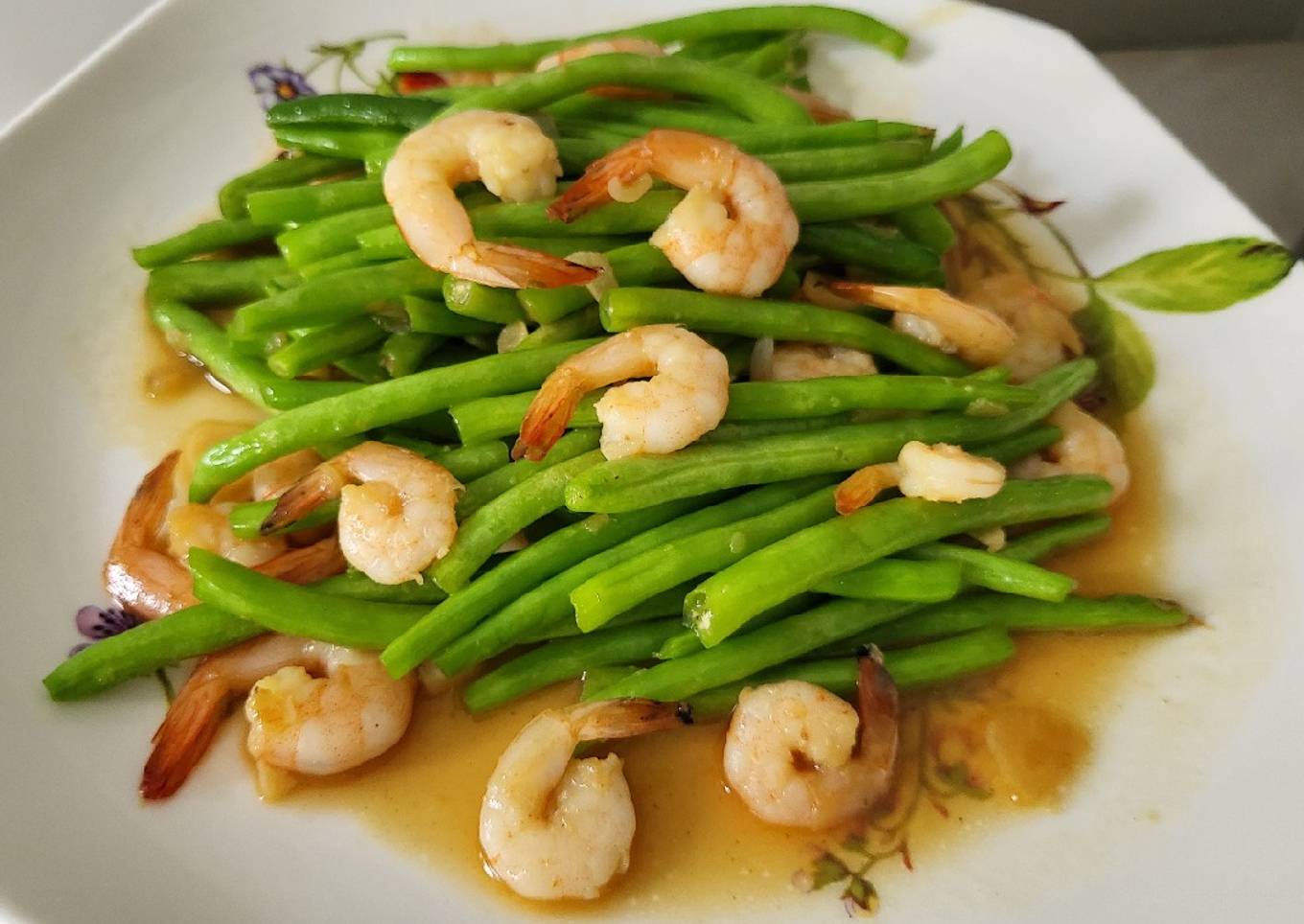 Tumis Buncis Udang