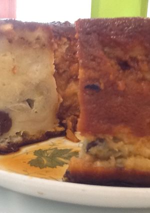 Una foto de Budin de pan