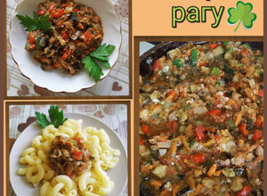 Фото 🇮🇹 Овощное рагу из цукини и баклажан🍆🍃🥘.