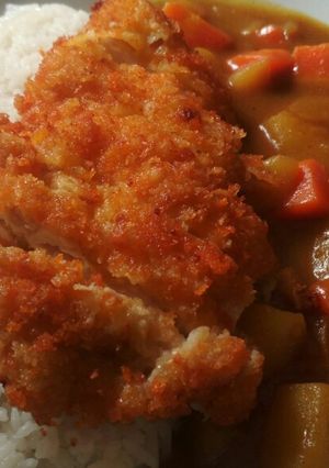 Foto resep Japanese curry with chicken katsu
