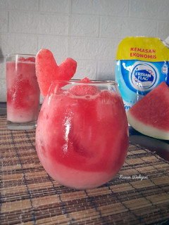 Foto resep Es Semangka Susu