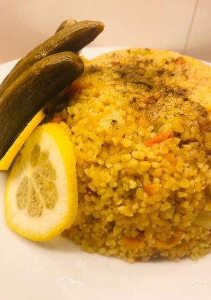 صورة لوصفة برغـل علـى بنـدورة 🍅