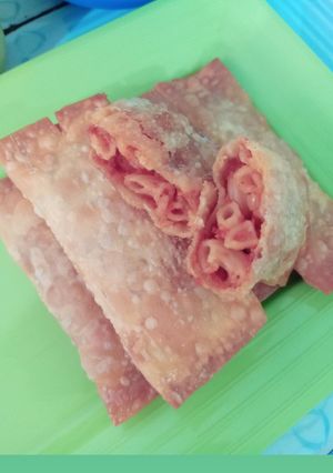 Foto resep MacNet Mercon bungkus kulit pangsit