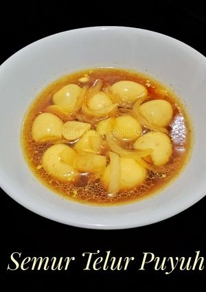 Foto resep Semur Telur Puyuh