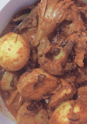 Foto resep Rendang Ayam & Telur