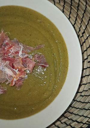Una foto de Crema de verduras