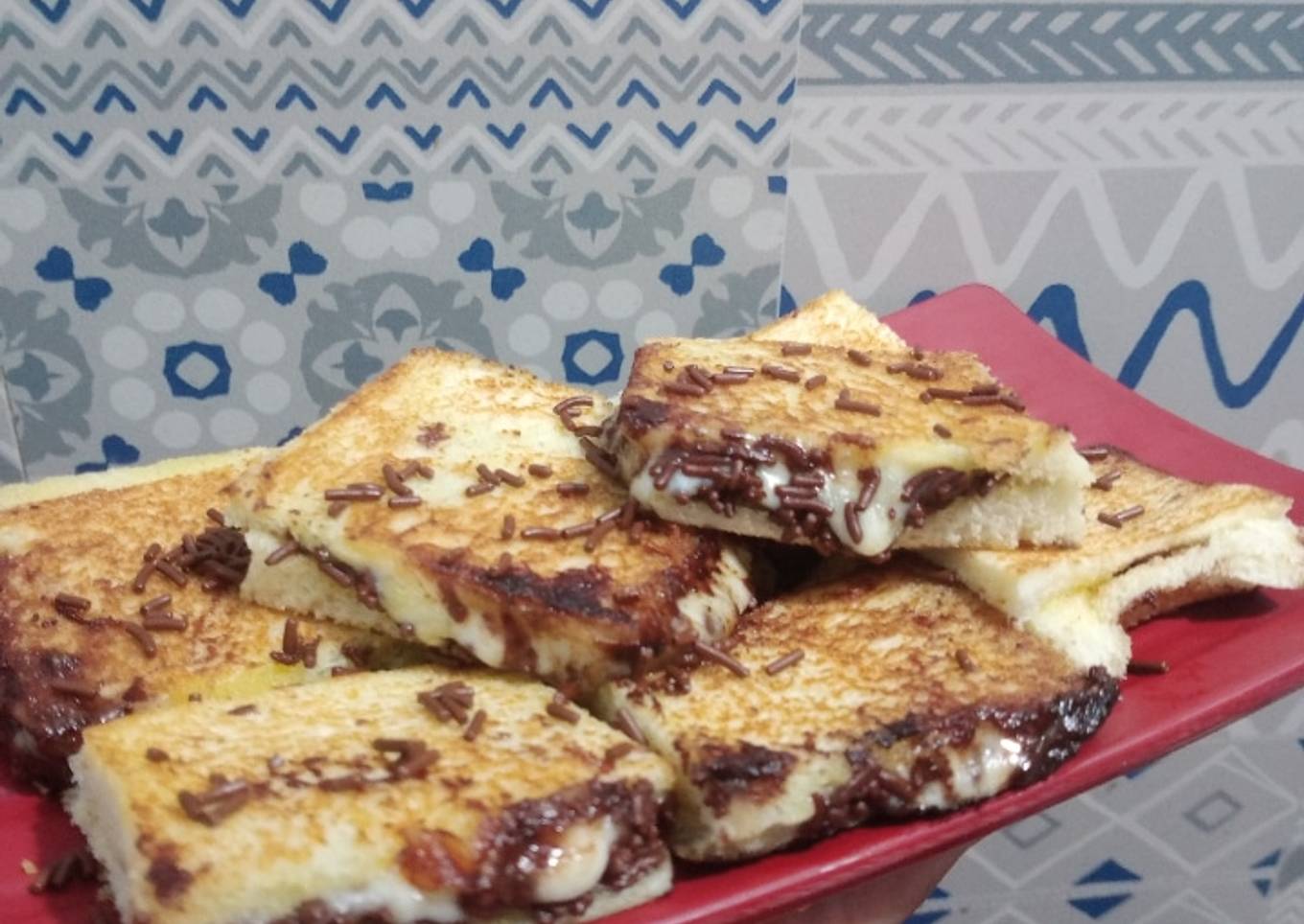 Choco Moza Toast