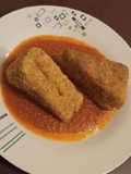 Potato and Manchego Cheese Croquette Slices