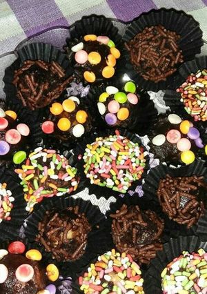 Foto resep Bola bola coklat
