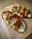 Pechugas hasselback en freidora de aire - Receta de batch cooking