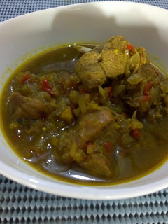 A picture of Lamb soup.