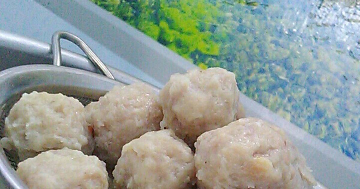 Resep Bakso Sapi Kenyal Oleh Ummu Alfard Cookpad