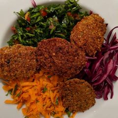 A picture of Crispy Falafel.