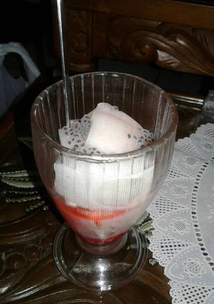Foto resep Jelly kelapa simple