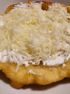 Krumplis lángos recept fotója