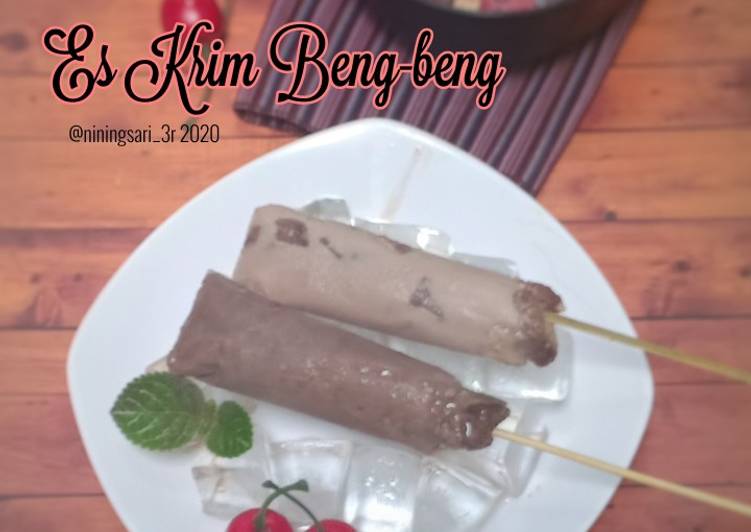 Es Krim Beng-beng (3 bahan saja)