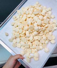 bột bắp, lòng trắng trứng