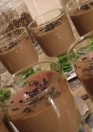 صورة لوصفة تحلية ذوق الشوكولاتة 🍸🍸🍫🍫
