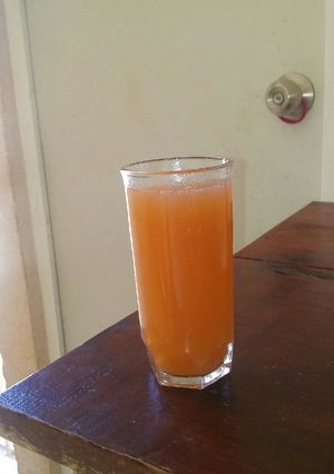 Una foto de Agua de chicozapote