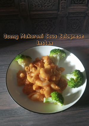 Foto resep Oseng Makaroni Saus Bolognese Instan