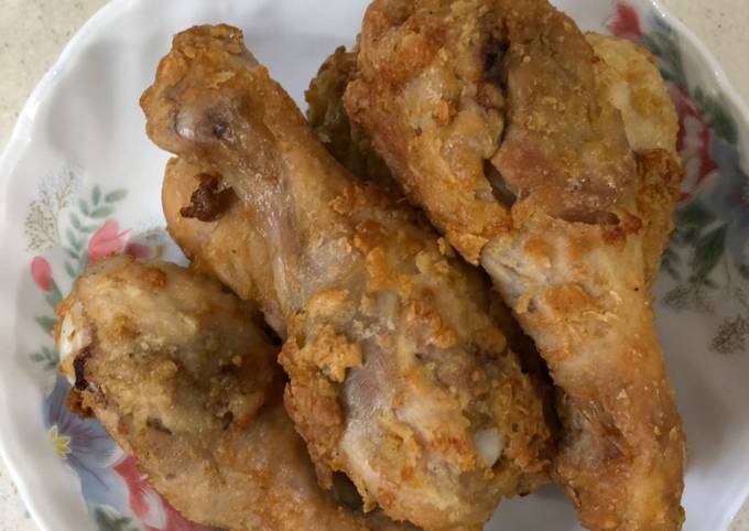 Steps to Prepare Quick AirFryer Old school fried chicken 🍗